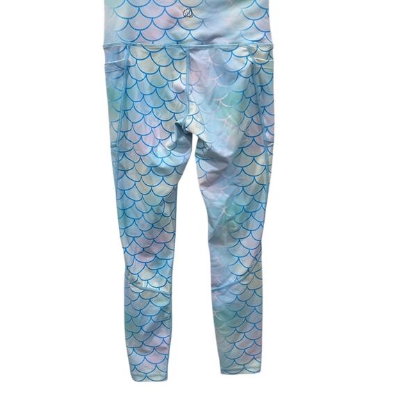 Feed Me Fight Me Iridescent Mermaid Leggings - Picture 6 of 7